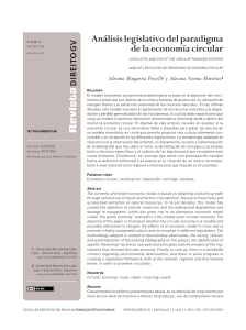 DIREITO.GV - Análisis legislativo del paradigma de la economía circular