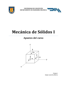Apuntes mecanica  de solidos I - Cap01