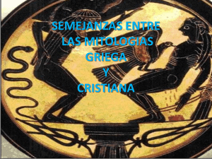 mitología griega y cristiana