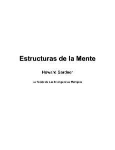 Estructuras de la Mente - Howard Gardner