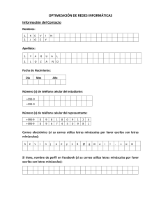 OptimizaciónDeRedesInformáticas