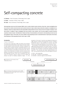 Self compacting concrete - H Okamura et al - 2000