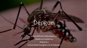 Dengue en pediatría