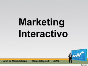 Marketing interactivo y alternativo