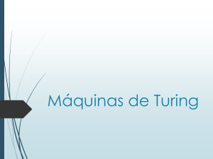 Maquinas de Turing