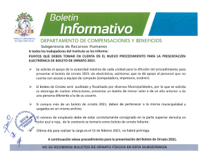 Boletin Informativo - Recursos Humanos Boleto de Ornato (1)