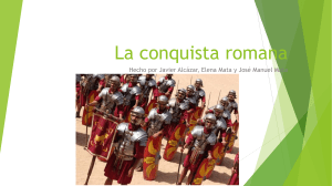 La conquista romana