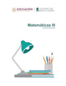 MateIII 20B - Guía matemáticas 3 para bachillerato ColBach