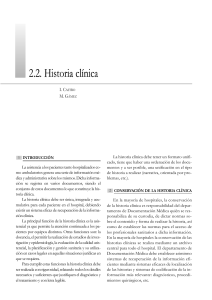 2.2. Historia Clínica