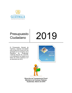 Presupuesto 2019 para Ciudadano (obs incorporadas 270219)