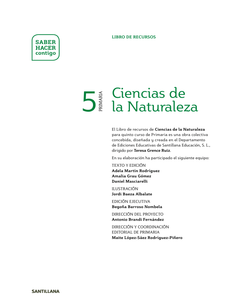 Evaluacion Naturales 5 Saber Hacer Contigopdf