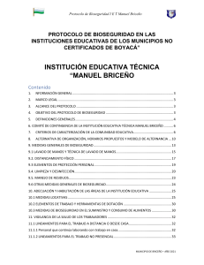 Protocolo de Bioseguridad  IET  DEF