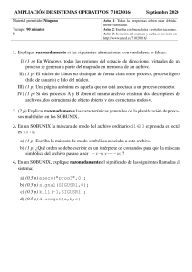 Examen ASO AMPLIACIÓN DE SISTEMAS OPERATIVOS (71023016) 202009 uned