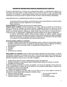 Resumen preparatorio derecho administrativo colombiano