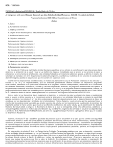 DOF - Diario Oficial de la Federación ProgramaInstitucional 2020-2024
