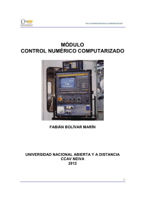 MODULO CONTROL NUMERICO COMPUTARIZADO FA