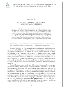 01) Galindo, Camacho M. (2000) Principios básicos de la administración. En Teoría de la Administración Pública. Porrúa México pp. 89- 115