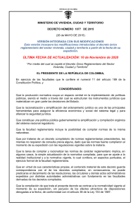 Decreto 1077 - 2015