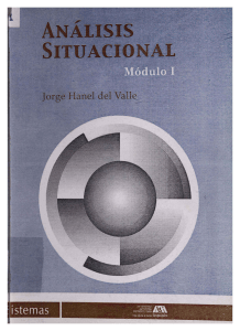Análisis Situacional - Módulo I (Jorge Hanel del Valle)