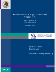 evolución del sector asegurador en México