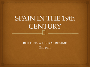 4 SPAIN IN THE 19th CENTURY
