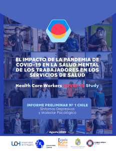 primer informe the covid 19 health care workers study