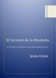 Jesús - El Sermón de la Montaña