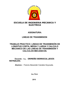 ESCUELA DE INGENIERIA MECANICA Y ELECTRI