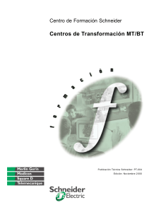 Centros de Transformacion MTBT Schneider