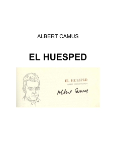 Albert Camus - El Huesped 