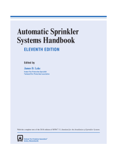 James D. Lake Nfpa 13 Automatic Sprinkler SystemBookZZ.org 