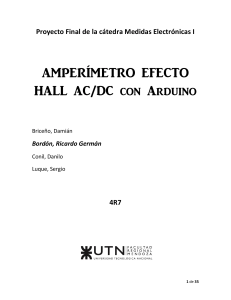Amperímetro AC-DC ArduinoMega y ACS712