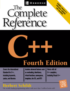 C++ - The Complete Reference