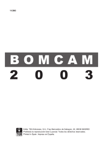 (ExÃ¡menes Oposiciones) Bomberos - CAM - 2003 - PsicotÃ©cnicos Conductor (Sin soluciones)
