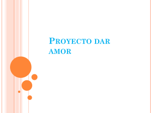 Proyecto dar amor