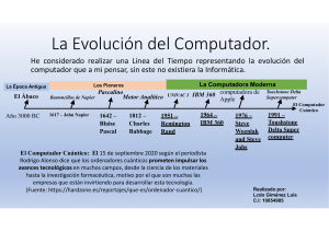 computadoras evolucion lineas del tiempo