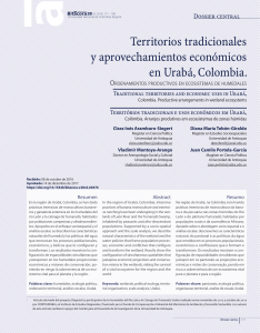 territorios tradicionales aprovechamiento economico urabá