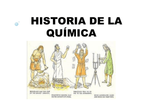 HISTORIA DE LA QUIMICA PPT