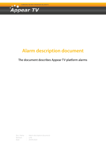 Appear - XC Platform - Alarm Descriptions.pdf