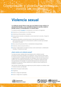 violencia sexual mujeres