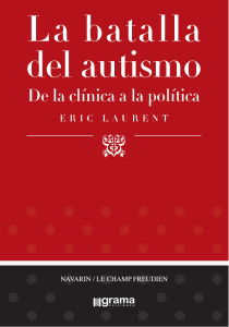 Eric Laurent - La batalla del autismo