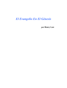 CAFU.AT0002 EL EVANGELIO EN EL GENESIS HENRY LAW