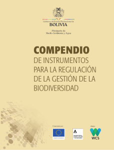 Compendio de instrumentos de regulación de la gestión de la biodiversidad