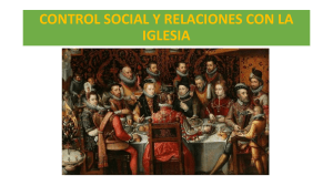 8 CONTROL SOCIAL Y RELACIONES CON LA IGLESIA