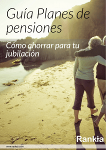 Guía Planes de pensiones