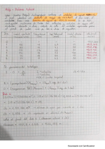 ejemplo balance hidrico