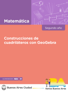 Construcciones de cuadriláteros con GeoGebra