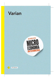 Microeconomia Intermedia - Varian