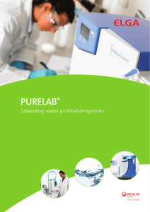 Purelab Market Range Brochure