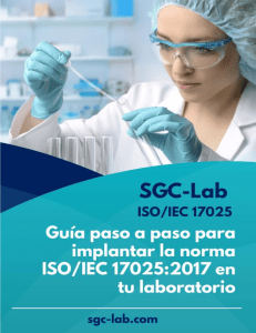 GUIA PASO A PASO PARA IMPLANTAR LA NORMA ISO 17025